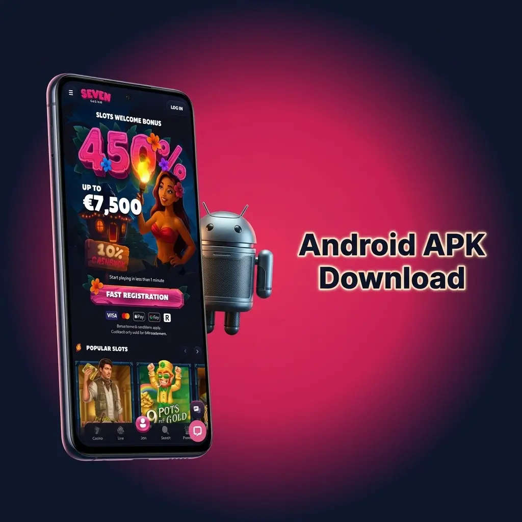 Seven Casino Android APK download – verified, secure gambling app file for safe installation on Android devices