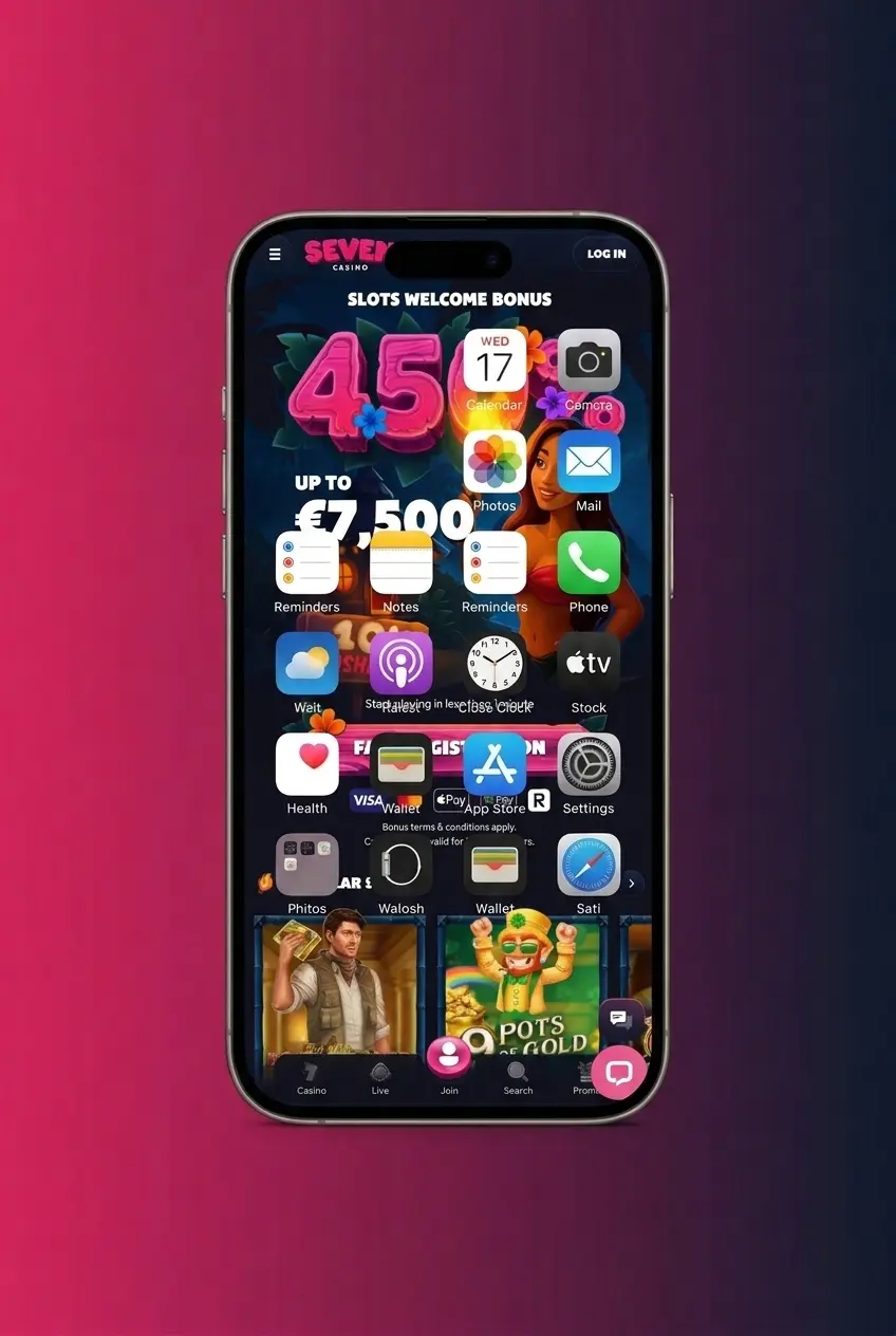 Four-step guide to download Seven Casino iOS app via Safari PWA installation on iPhone or iPad