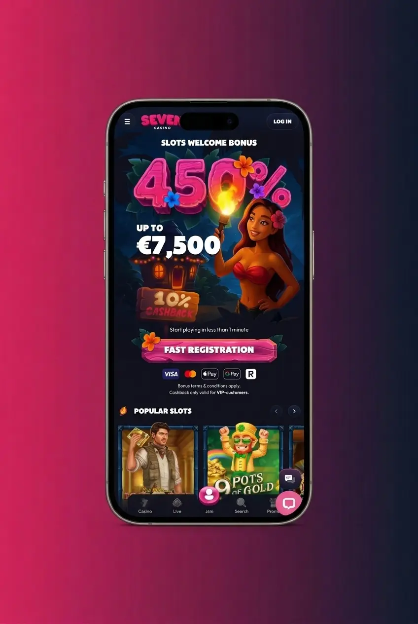 Four-step guide to download Seven Casino iOS app via Safari PWA installation on iPhone or iPad