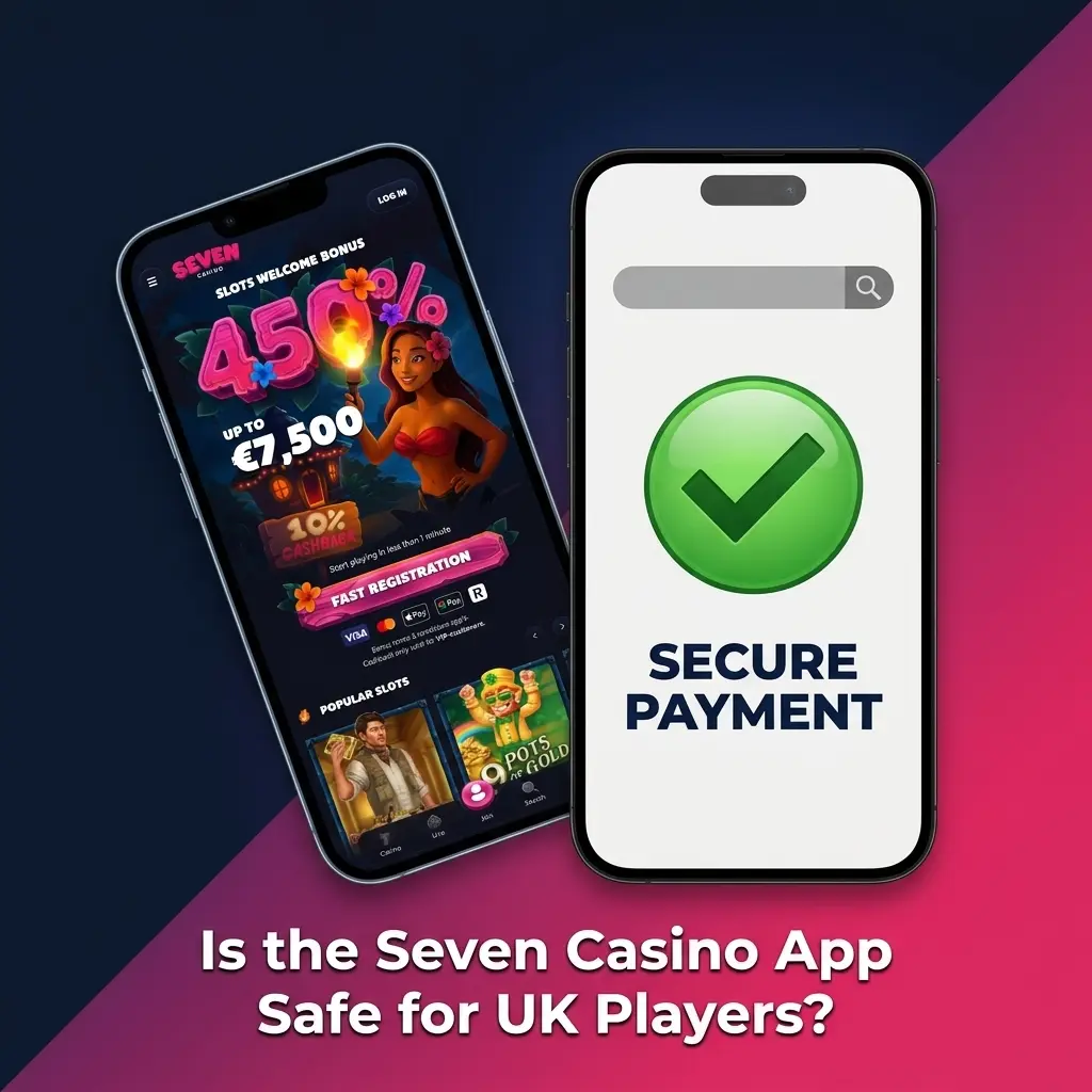 Seven Casino app SSL encryption security protecting UK players' personal and financial data on mobile devices
