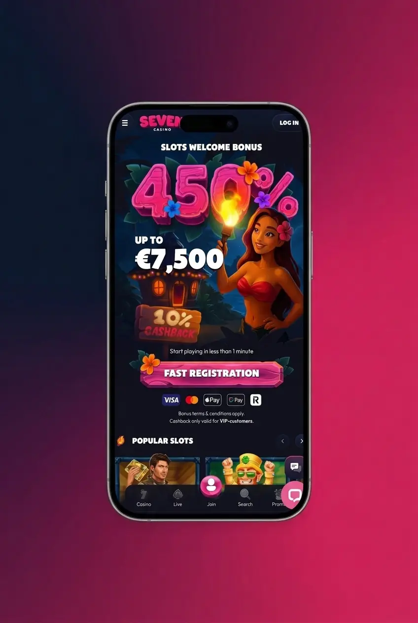4-step guide to placing a bet on Seven Casino sportsbook app covering Premier League, Champions League, and more