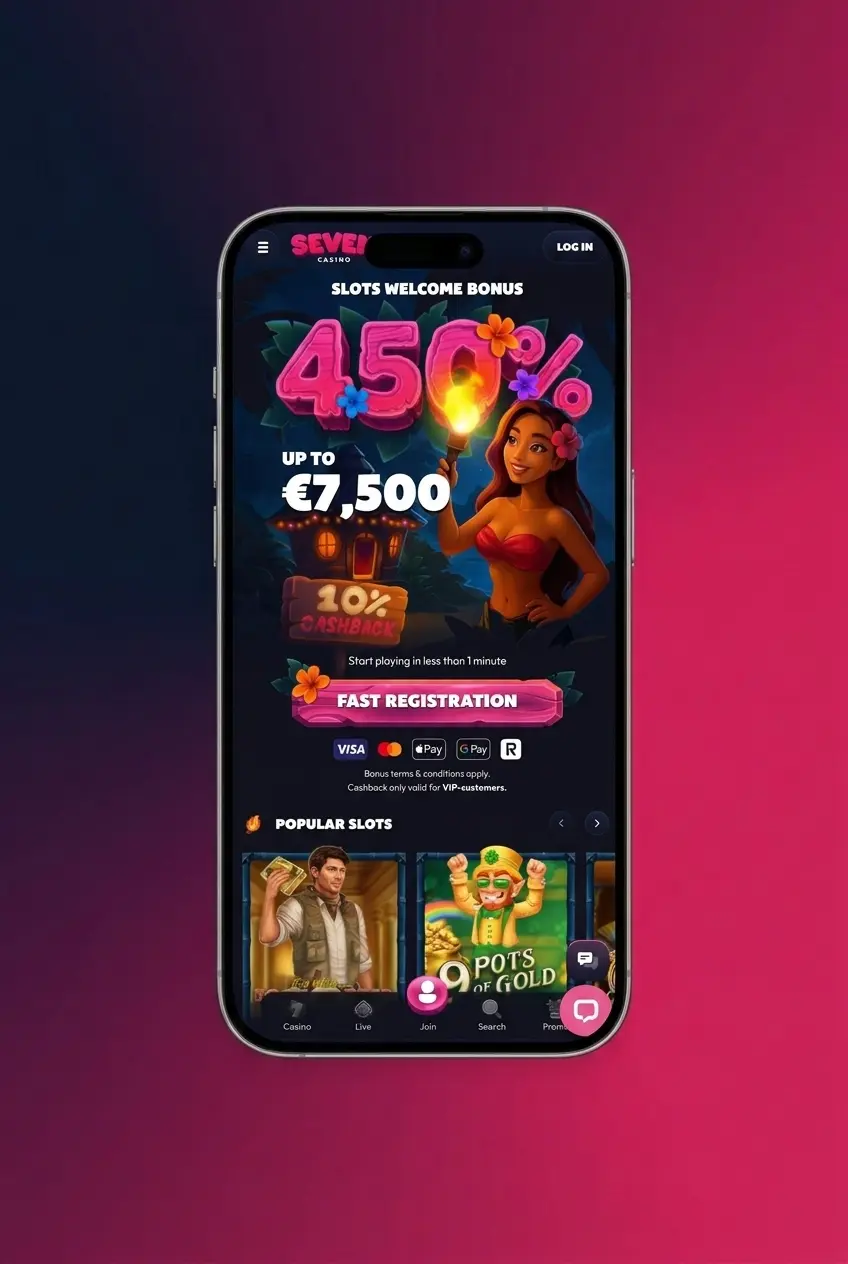 4-step guide to placing a bet on Seven Casino sportsbook app covering Premier League, Champions League, horse racing, and tennis